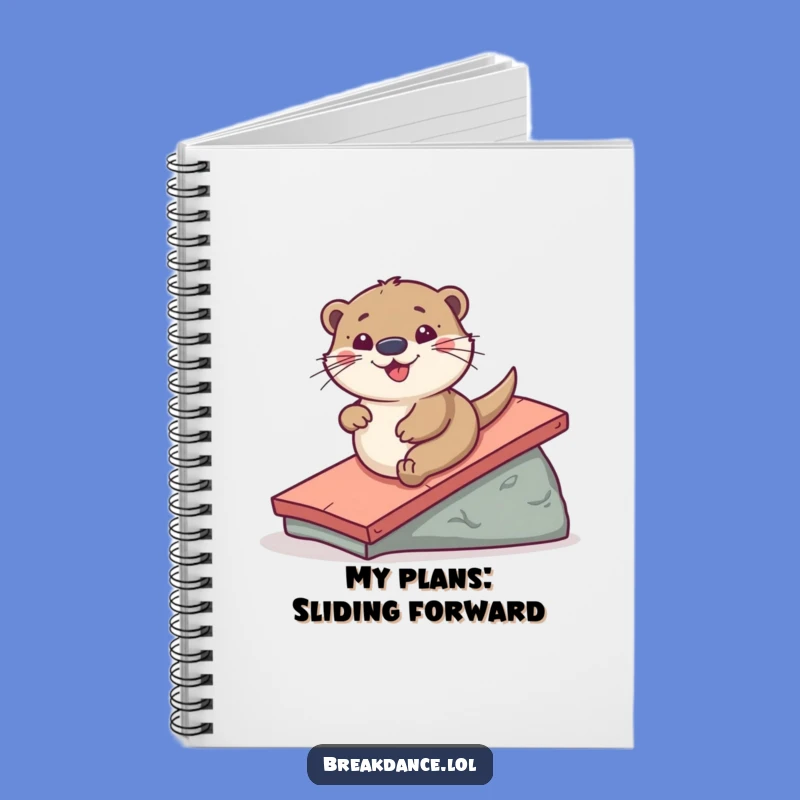 Funny Otter Notebook: Playful Slide Pages, Perfect For Hilarious Notes!